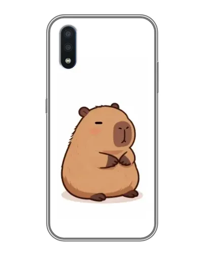 Чехол для Samsung Galaxy M01 (M015) с картинкой «Толстенькая капибара»