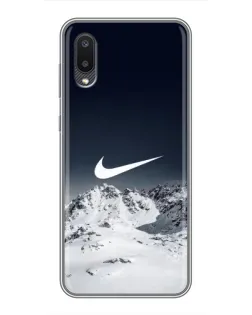 Чохол для Samsung Galaxy M02 (M022) з картинкою «Nike — зимові гори»