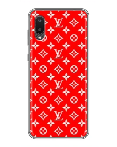 Чохол для Samsung Galaxy M02 (M022) з картинкою «Яскравий паттерн LV»