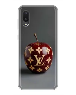 Чохол для Samsung Galaxy M02 (M022) з картинкою «Червоне яблуко LV»