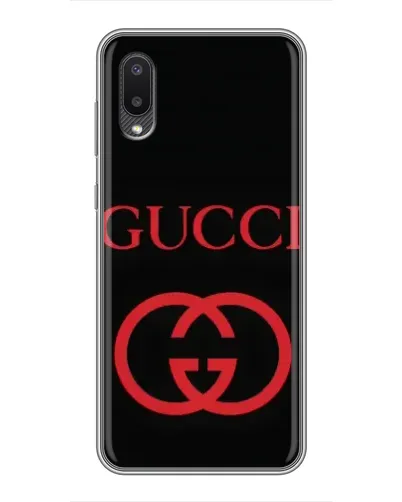 Чохол для Samsung Galaxy M02 (M022) з картинкою «Gucci — червоний логотип» Чохол для Samsung Galaxy M02 (M022) з картинкою «Gucci — червоний логотип»