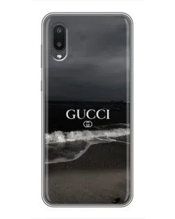 Чохол для Samsung Galaxy M02 (M022) з картинкою «Gucci — морський прибій»
