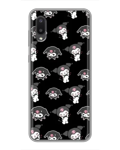 Чехол для Samsung Galaxy M02 (M022) с картинкой «Черный паттерн Kuromi» Чехол для Samsung Galaxy M02 (M022) с картинкой «Черный паттерн Kuromi»
