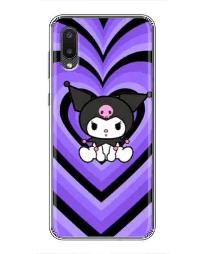 Чехол для Samsung Galaxy M02 (M022) с картинкой «Kuromi и фиолетовые сердца» Чехол для Samsung Galaxy M02 (M022) с картинкой «Kuromi и фиолетовые сердца»