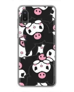 Чехол для Samsung Galaxy M02 (M022) с картинкой «Kuromi с сердечком»