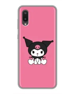 Чехол для Samsung Galaxy M02 (M022) с картинкой «Хмурая Kuromi»