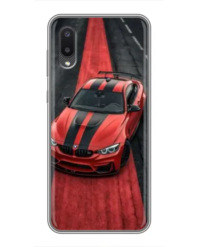 Чехол для Samsung Galaxy M02 (M022) с картинкой «BMW на красной дорожке» Чехол для Samsung Galaxy M02 (M022) с картинкой «BMW на красной дорожке»
