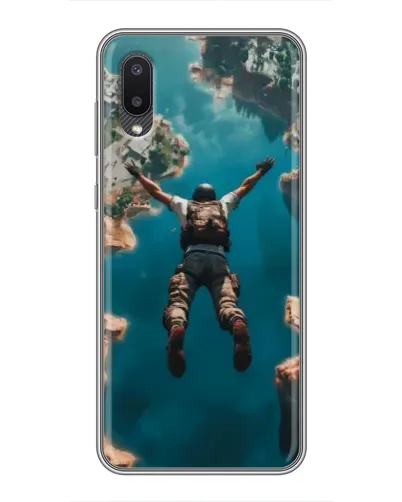 Чехол для Samsung Galaxy M02 (M022) с картинкой «PUBG — свободное падение» Чехол для Samsung Galaxy M02 (M022) с картинкой «PUBG — свободное падение»