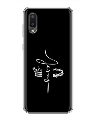 Чехол для Samsung Galaxy M02 (M022) с картинкой «Король Славы Jesus»