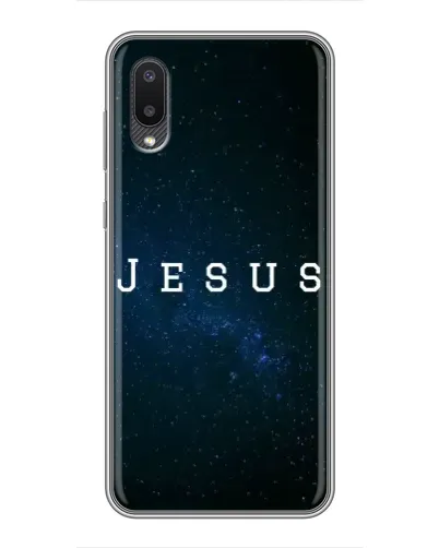Чехол для Samsung Galaxy M02 (M022) с картинкой «Звездное небо Jesus»