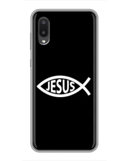 Чехол для Samsung Galaxy M02 (M022) с картинкой «Классический Jesus»
