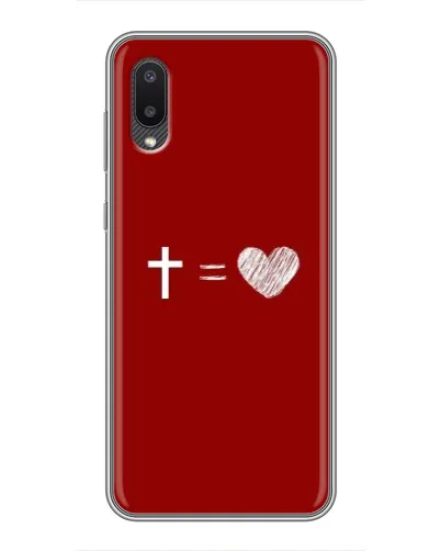 Чохол для Samsung Galaxy M02 (M022) з картинкою «Рівняння любові» Чохол для Samsung Galaxy M02 (M022) з картинкою «Рівняння любові»