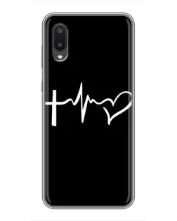 Чохол для Samsung Galaxy M02 (M022) з картинкою «Пульс віри» Чохол для Samsung Galaxy M02 (M022) з картинкою «Пульс віри»