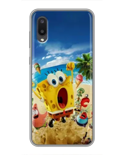Чехол для Samsung Galaxy M02 (M022) с картинкой «Развлечения на пляже»