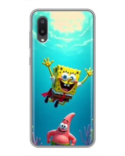 Чохол для Samsung Galaxy M02 (M022) з картинкою «Спанч Боб під водою» Чохол для Samsung Galaxy M02 (M022) з картинкою «Спанч Боб під водою»