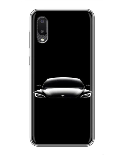 Чехол для Samsung Galaxy M02 (M022) с картинкой «Фары Tesla Night» Чехол для Samsung Galaxy M02 (M022) с картинкой «Фары Tesla Night»