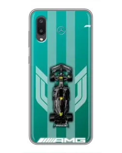 Чехол для Samsung Galaxy M02 (M022) с картинкой «Mercedes AMG Petronas»
