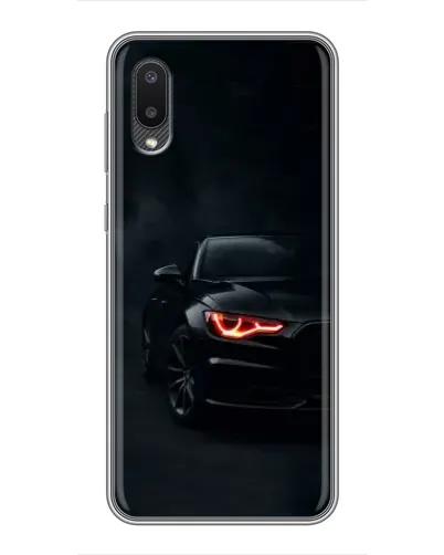 Чехол для Samsung Galaxy M02 (M022) с картинкой «Audi — хищный взгляд»