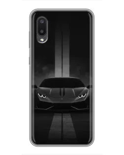 Чохол для Samsung Galaxy M02 (M022) з картинкою «Lamborghini симетрія доріг»