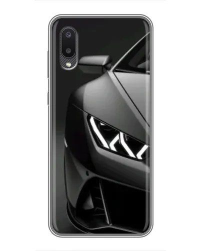 Чохол для Samsung Galaxy M02 (M022) з картинкою «Lamborghini фари деталізація»