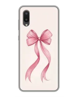 Чохол для Samsung Galaxy M02 (M022) з картинкою «Рожевий бант»