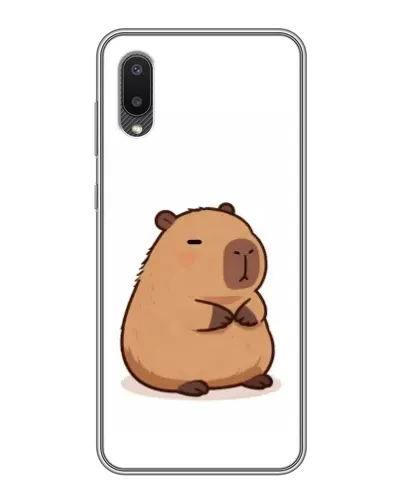 Чехол для Samsung Galaxy M02 (M022) с картинкой «Толстенькая капибара» Чехол для Samsung Galaxy M02 (M022) с картинкой «Толстенькая капибара»