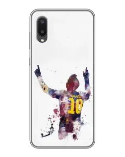 Чехол для Samsung Galaxy M02 (M022) с картинкой «Messi Barca»