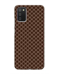 Чохол для Samsung Galaxy M02s з картинкою «Gucci — шоколадна сітка»