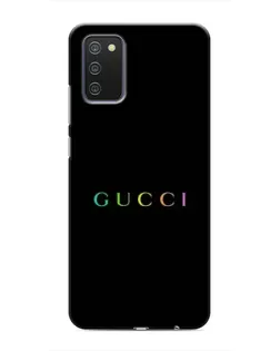 Чохол для Samsung Galaxy M02s з картинкою «Gucci — неоновий мінімалізм»