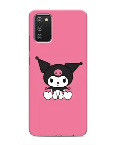 Чехол для Samsung Galaxy M02s с картинкой «Хмурая Kuromi»