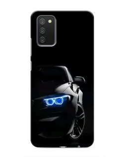 Чохол для Samsung Galaxy M02s з картинкою «BMW — нічний погляд» Чохол для Samsung Galaxy M02s з картинкою «BMW — нічний погляд»
