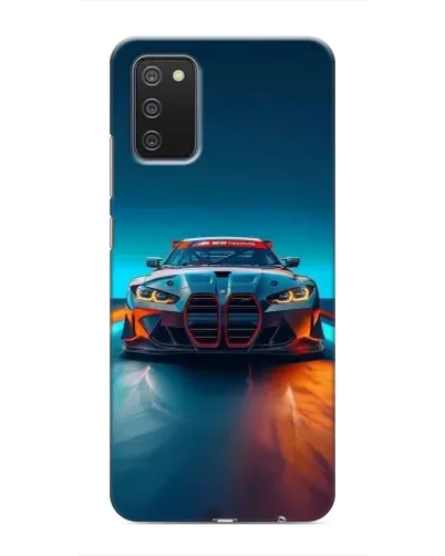 Чохол для Samsung Galaxy M02s з картинкою «BMW — вогні неону» Чохол для Samsung Galaxy M02s з картинкою «BMW — вогні неону»