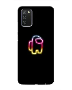 Чехол для Samsung Galaxy M02s с картинкой «Among Us градиент»