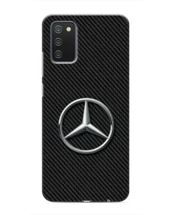Чехол для Samsung Galaxy M02s с картинкой «Карбоновый Mercedes стиль» Чехол для Samsung Galaxy M02s с картинкой «Карбоновый Mercedes стиль»