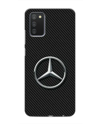Чехол для Samsung Galaxy M02s с картинкой «Карбоновый Mercedes стиль» Чехол для Samsung Galaxy M02s с картинкой «Карбоновый Mercedes стиль»