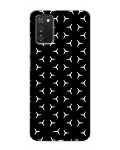 Чехол для Samsung Galaxy M02s с картинкой «Mercedes паттерн звезд» Чехол для Samsung Galaxy M02s с картинкой «Mercedes паттерн звезд»