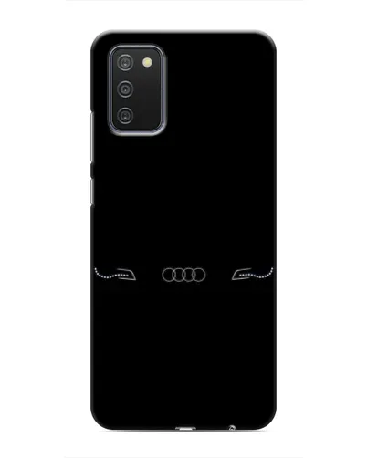 Чехол для Samsung Galaxy M02s с картинкой «Audi — световой подпись»