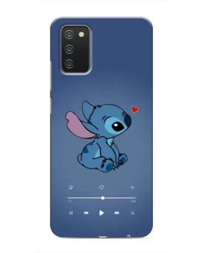 Чохол для Samsung Galaxy M02s з картинкою «Музичний Stitch»
