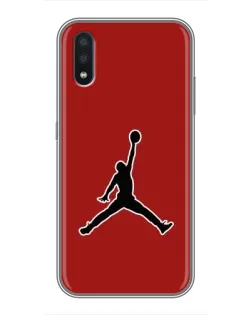Чехол для Samsung Galaxy M10 (M105) с картинкой «Jordan Red Back»