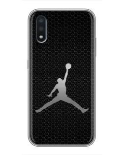Чехол для Samsung Galaxy M10 (M105) с картинкой «Jordan Dark Carbon»