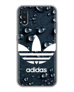 Чохол для Samsung Galaxy M10 (M105) з картинкою «Adidas Trefoil Blue»