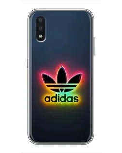 Чохол для Samsung Galaxy M10 (M105) з картинкою «Неоновий Adidas»