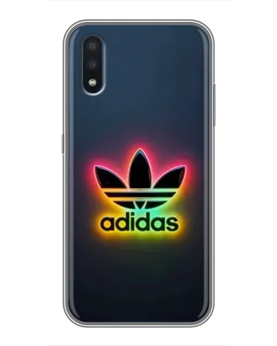 Чохол для Samsung Galaxy M10 (M105) з картинкою «Неоновий Adidas»