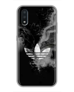Чохол для Samsung Galaxy M10 (M105) з картинкою «Абстрактний дим Adidas»