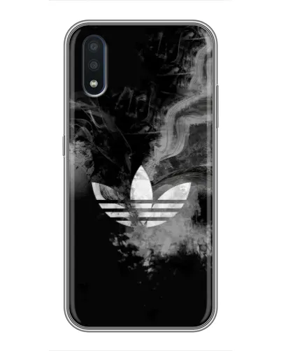 Чохол для Samsung Galaxy M10 (M105) з картинкою «Абстрактний дим Adidas»