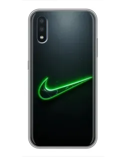 Чехол для Samsung Galaxy M10 (M105) с картинкой «Неоновый контур Nike» Чехол для Samsung Galaxy M10 (M105) с картинкой «Неоновый контур Nike»