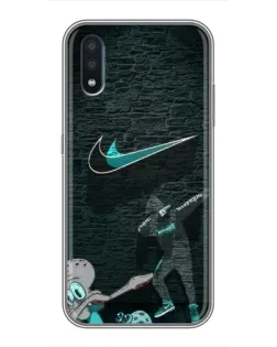 Чохол для Samsung Galaxy M10 (M105) з картинкою «Спортивний арт Nike»