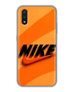 Чохол для Samsung Galaxy M10 (M105) з картинкою «Помаранчевий драйв Nike»