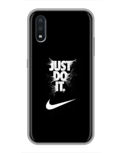 Чохол для Samsung Galaxy M10 (M105) з картинкою «Текстовий принт Nike»