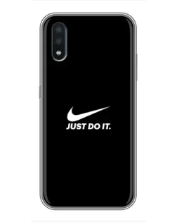 Чохол для Samsung Galaxy M10 (M105) з картинкою «Мінімалізм від Nike»